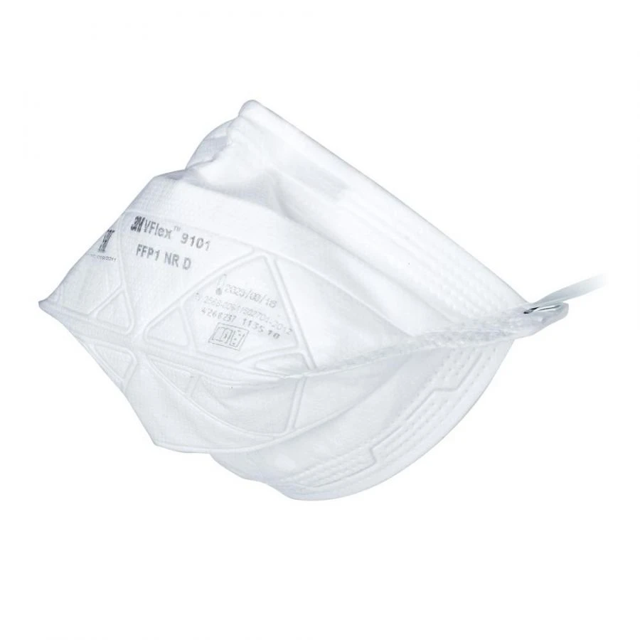 Filtering half-mask for protection against aerosols of the "ZM" trade mark, VFIex series: model 9101 protection class FFP1 NR D