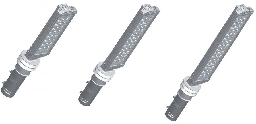 General-purpose stationary LED luminaires for street and road lighting, MAG9 series, power 15-100W