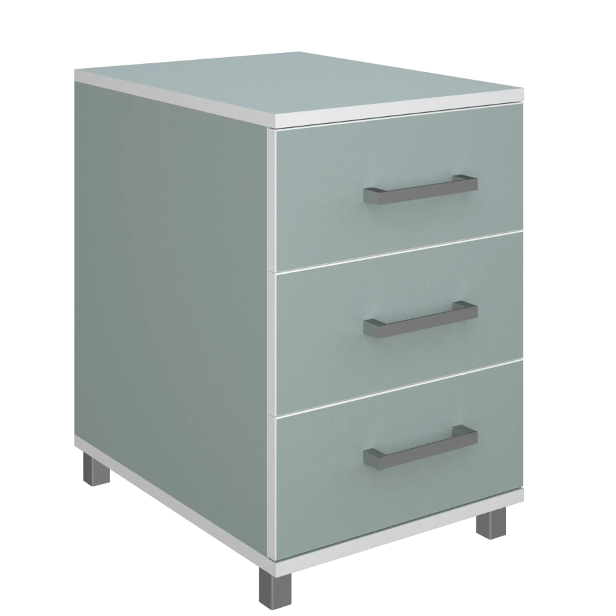 Low cabinet with 3 drawers