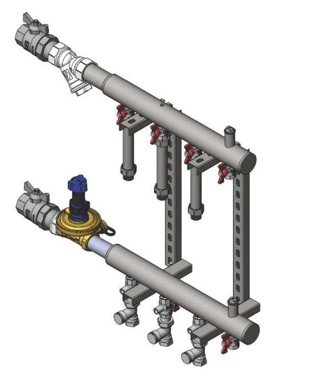 Floor collector node "Energokomfort", type UPK