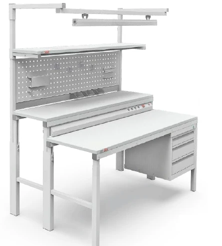 Industrial specialised metal furniture of CASCADE series complete with additional equipment SKP models