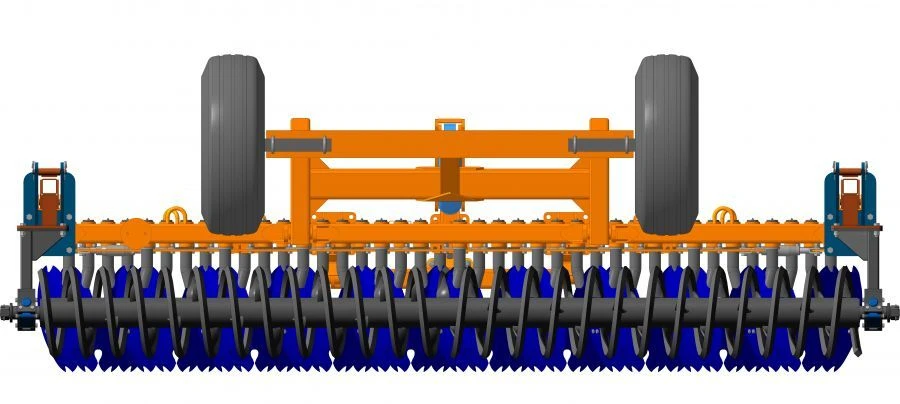 Modular disc harrow PM-4x4/09