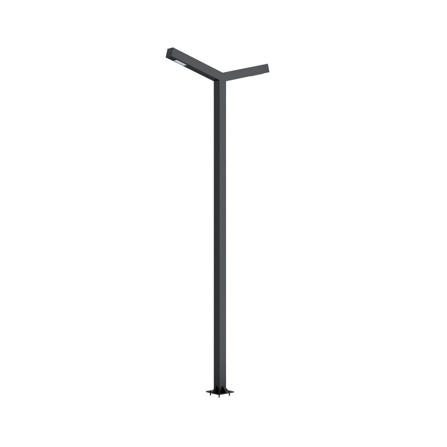 Outdoor luminaire SVETHOLL Aldebaran T-shaped 105 degrees L1620 B120 H6000 60W 8460 Lm