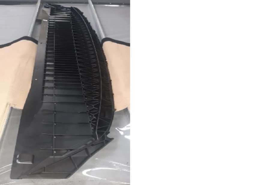 Skoda Octavia front bumper spoiler, ref. 5ER 807 611, 5ER 807 611 A