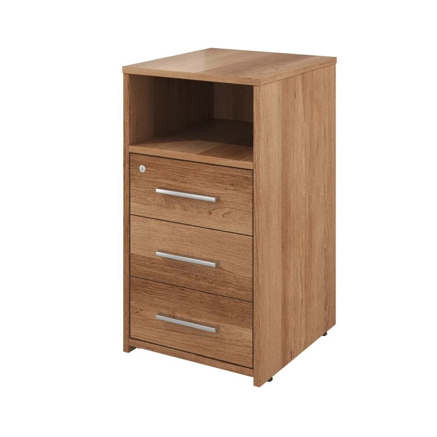 KC10 Sideboard with niche, 3 drawers with lock 404x446x750