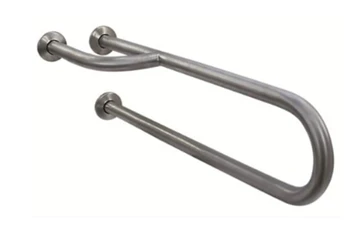 Fixed semi-circular handrail with three points of support left 15047.RUS