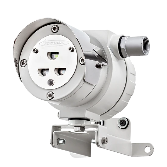 IPP-07ea-330-1 "Helios - 3 IR" D1 Fire flame detector explosion-proof addressable (protocol "Dozor-07a")