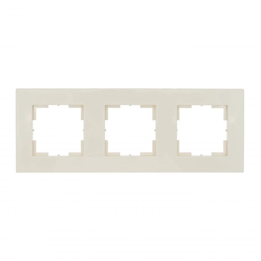"AKSIOMA" Triple frame "ivory" colour