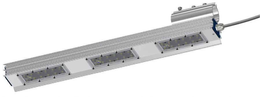 Stationary general purpose LED luminaire SU-750-180-24000-L5 180W, 24000lm, IP66, BCC "SH", console