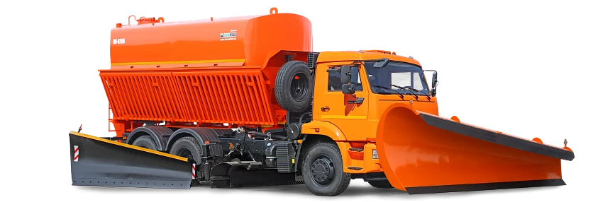Combination machine KO-829B, type KO-829B, modifications KO-829B, base chassis: KAMAZ-65115-A5, KAMAZ-65115-50, KAMAZ-65115-5N,