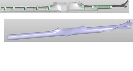 Sill plate assembly left side