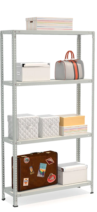 Office metal shelving unit STFL Shelving 1034-1.8