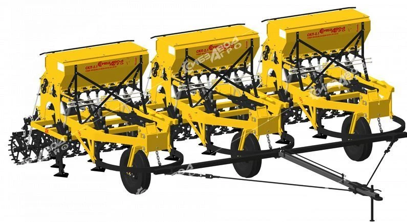 Set of seeders-cultivators KSCP-2,1x3 - modular