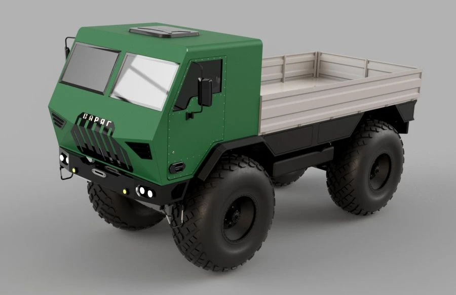 Snowmobile "VARYAG M pickup"
