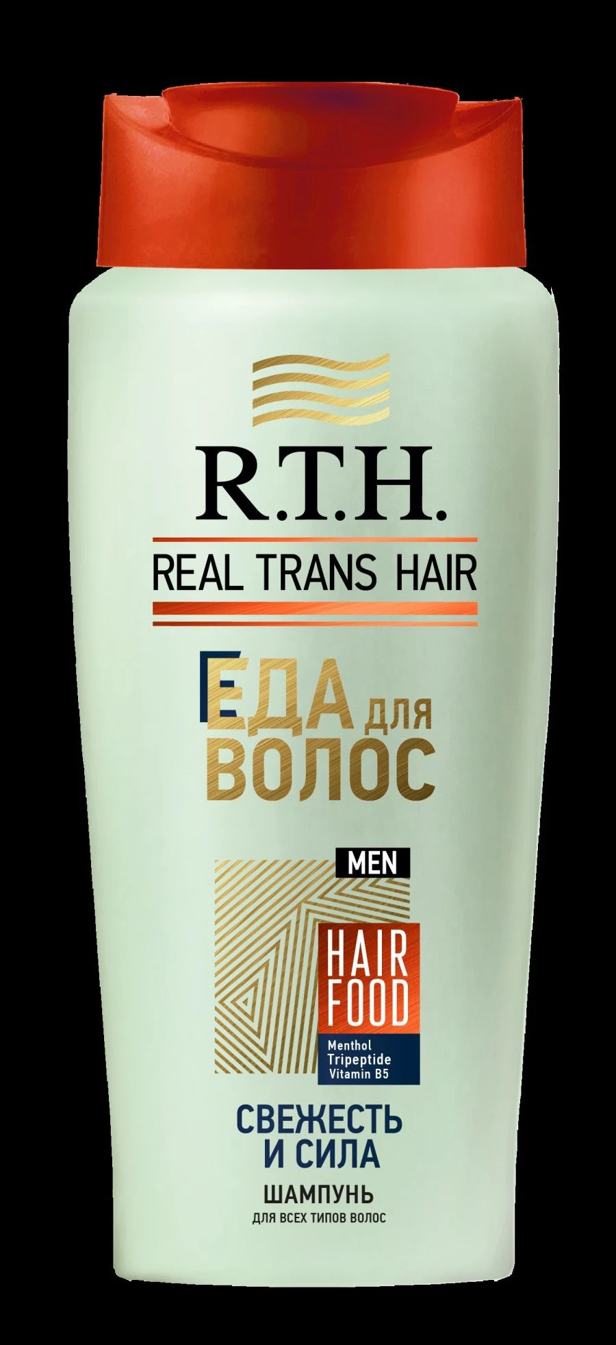 Real Trans Hair MEN Shampoo for Fresh and Strong Hair