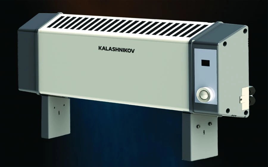 Convectors electric of trade mark "KALASHNIKOV", models KVCH-E xx y - zz, where xx - power, kW (05; 10; 15; 20); y - ti