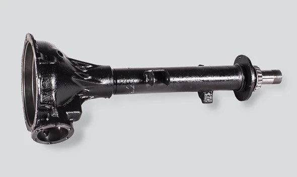 Rear axle crankcase with half axle housings and bearing (for Uaz Sgr, Hunter, Timken axle, track 1445 mm) 055200240010401
