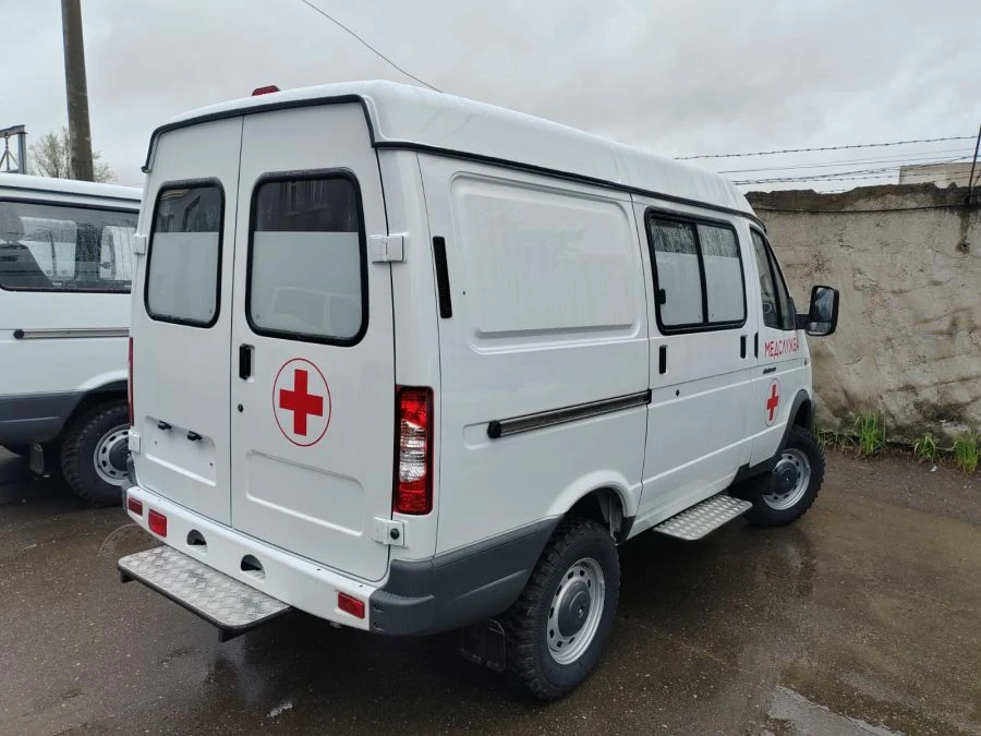 Medical service vehicle IAC-1767M6 on the basis of GAZelle NN vehicle, Modification A31S22, A32S22 Diesel Engine