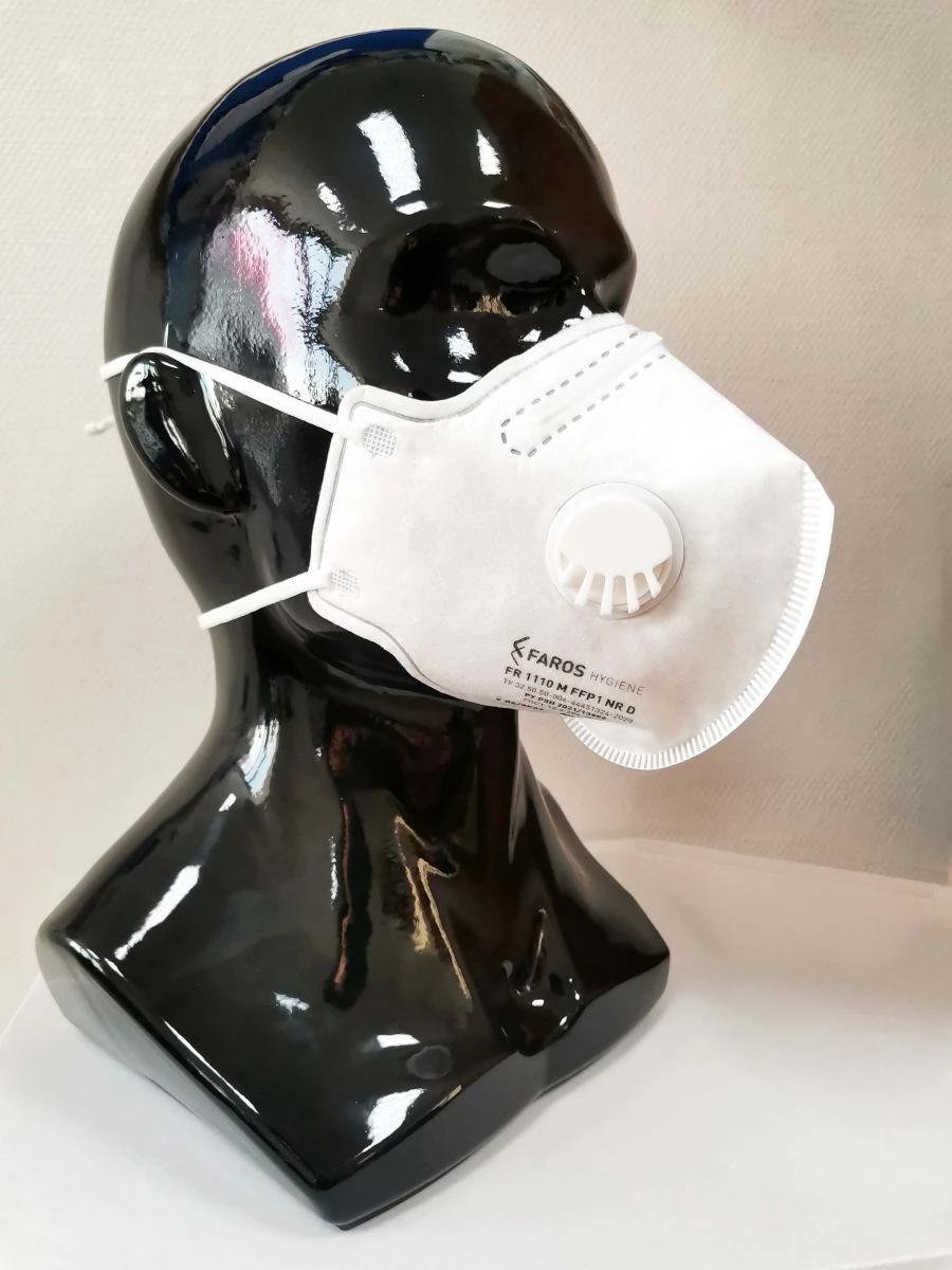 Medical filtering respirator FR 1110 MT FFP1 NR D, with exhalation valve