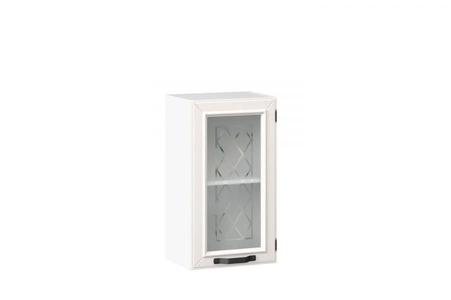 Marina LD.273620.000 Door facade 400 glass Type 3 (Alabaster )