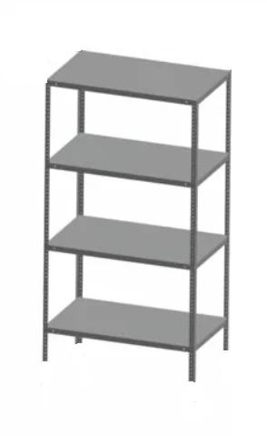 Metal shelving unit RM 07/01