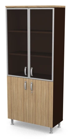 Wooden filing cabinet