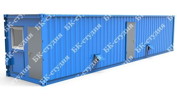 Training complex for practising skills of gas-fire protection services (container version)
