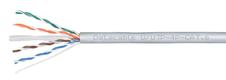 SIMMETRIC CABLE FOR DIGITAL TRANSMISSION SYSTEMS Datacable Twisted Pair U/UTP Cable, Category 6