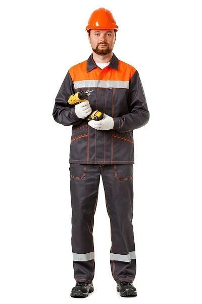Men's suit "Bild"/jacket, dungarees/, model 3.049