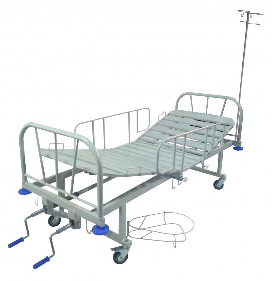 Functional bed for medical institutions according to TU 9452-001-81150649-2011 three-section KMR (BY-103) with accessories