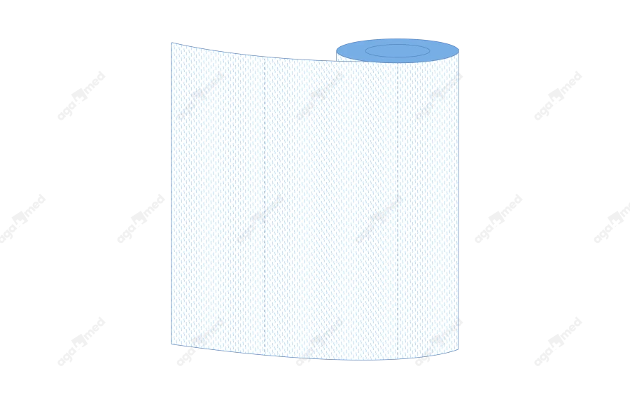 Medical sheets and coverings disposable non-sterile AGATMED according to TU 32.50.50-016-28215400-2021 version: 5. Covers