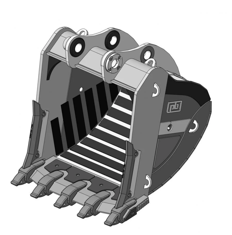 Heavy duty rock bucket RDX-83.21-DA1
