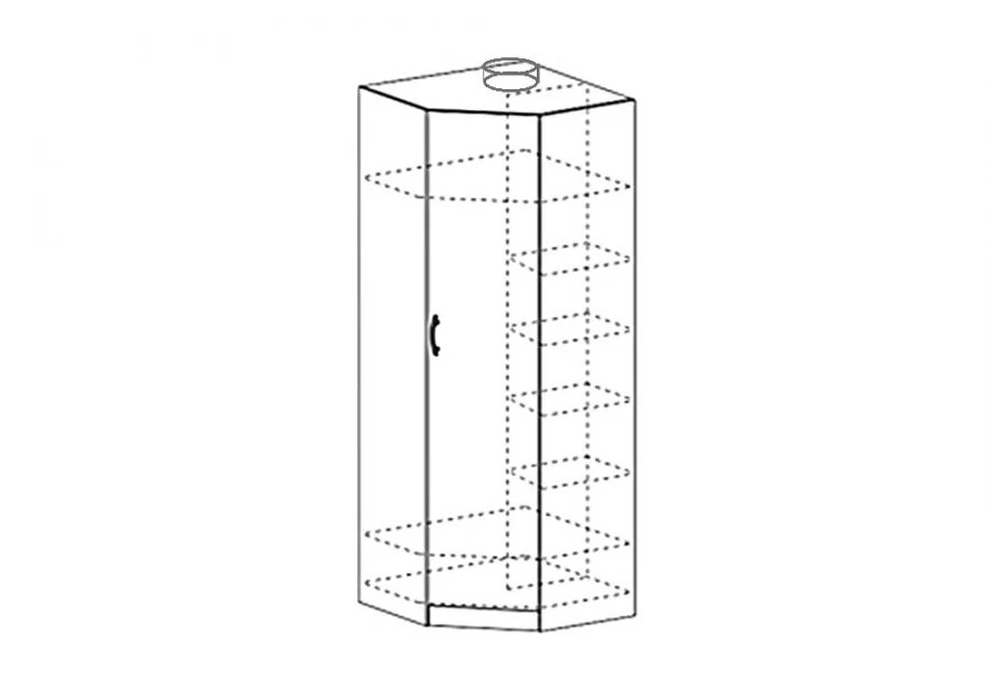 Cabinet for storage of chemicals PGL LA ??1 corner