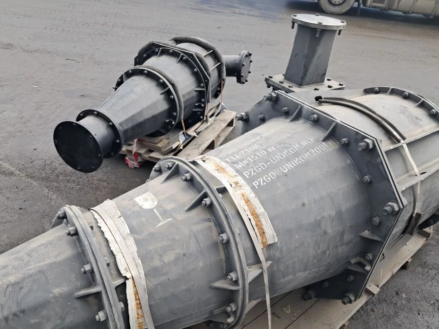 Hydrocyclones lined with stone casting HC "UNICOM"
