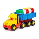 Set No. 70: "Favourite", car-dump truck + constructor "Builder" (17 elements), Article No. 4239.