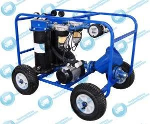 Mobile fuel purification station "TANKER"-5.150 litres/minute