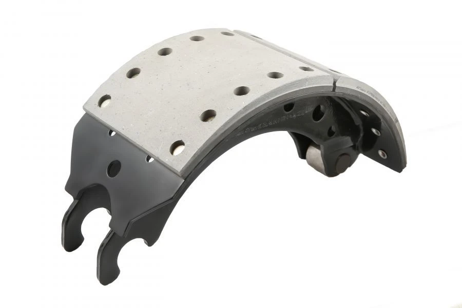 Brake pad complete with lining 05.091.46.14.0.0-A (BPW) with roller