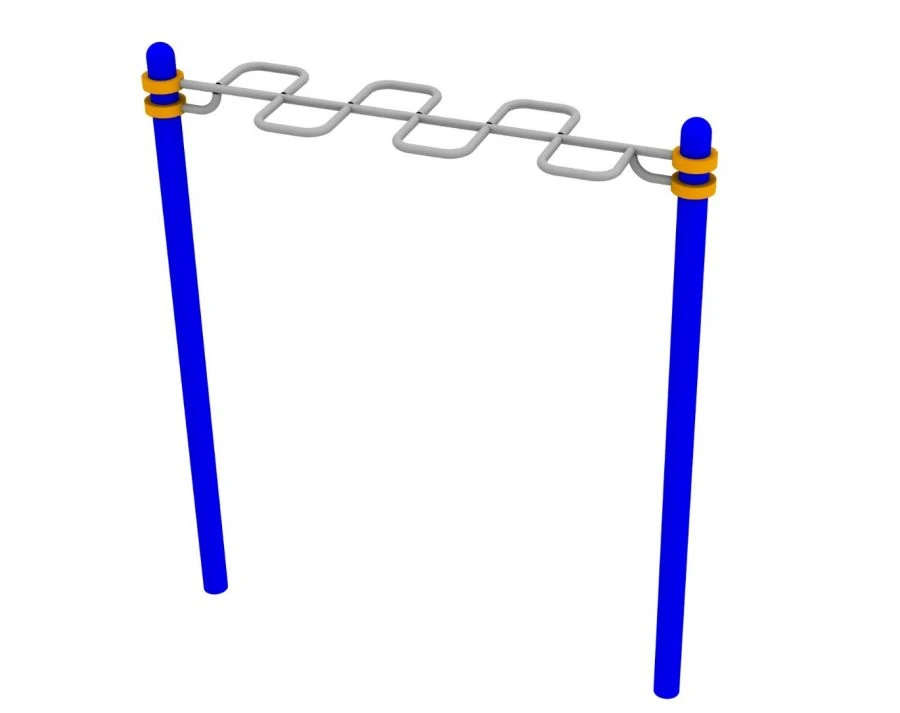 Gymnastic apparatus P-shaped handrail P-001