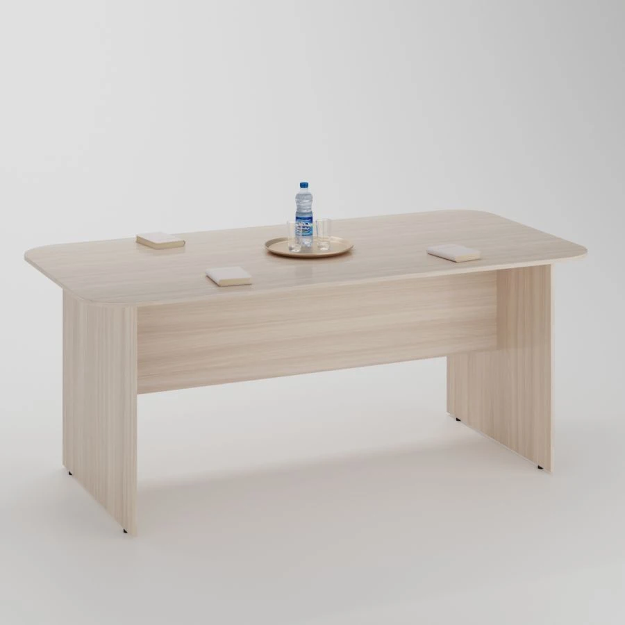 Briefing (conference table) with radius corners