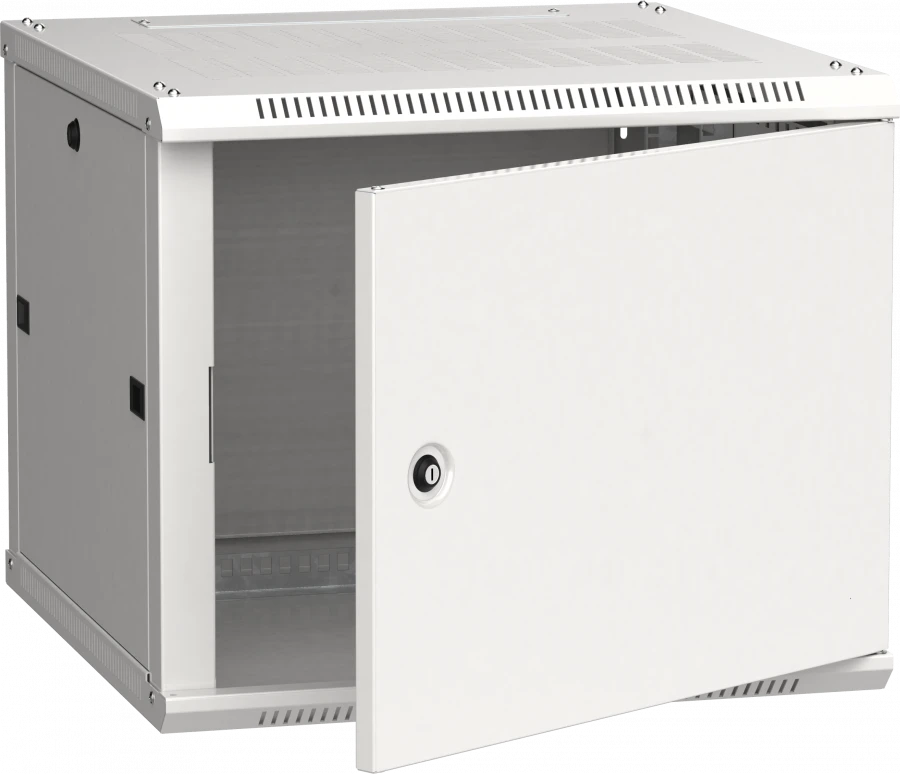 LWR3-06U66-MF ITK Cabinet LINEA W 6U 600x600 mm metal door, RAL7035