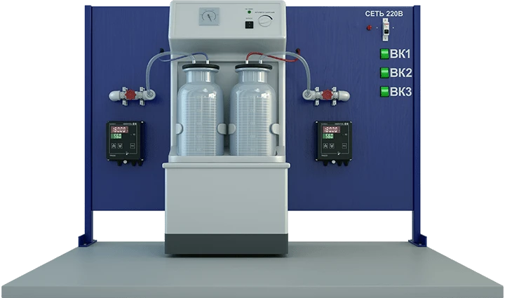 Laboratory apparatus for investigation of phase transitions and equation of state of real gases (TOT-FP)