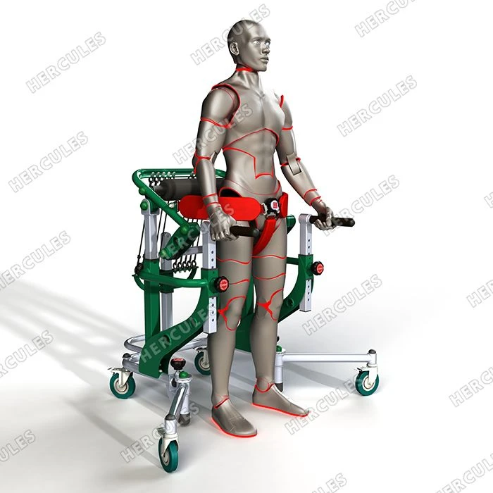 Adaptive walker for restoration of walking skills