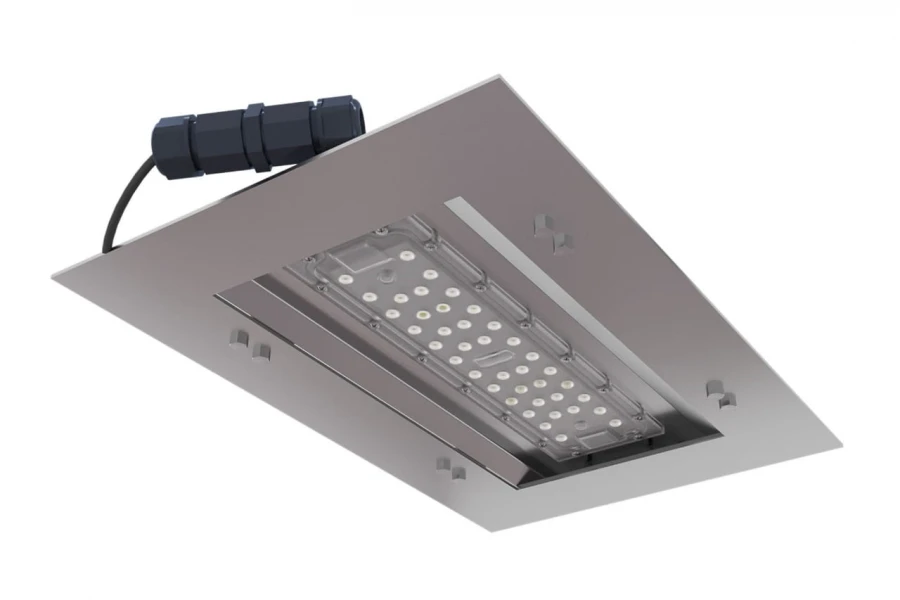 LED recessed luminaire LEE-45
