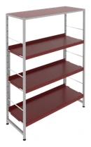 Metal shelving unit 900x300x1152 mm