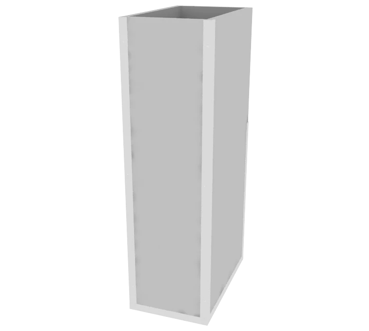 Decorative screen for communications 210x350x730mm (WxHxH)