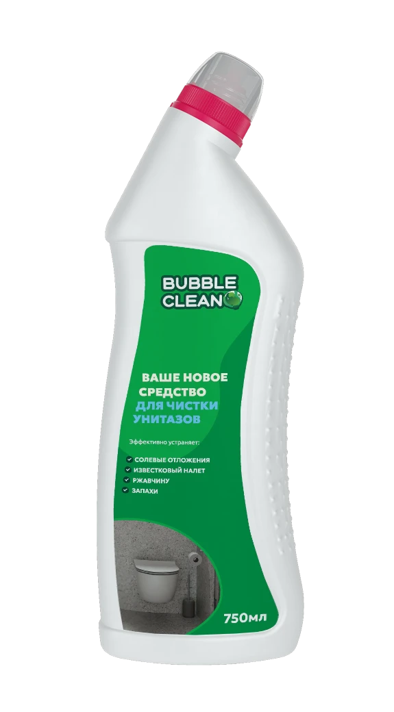 Universal Toilet Cleaner for Effective Odor Elimination - Bubble Toilet Clean
