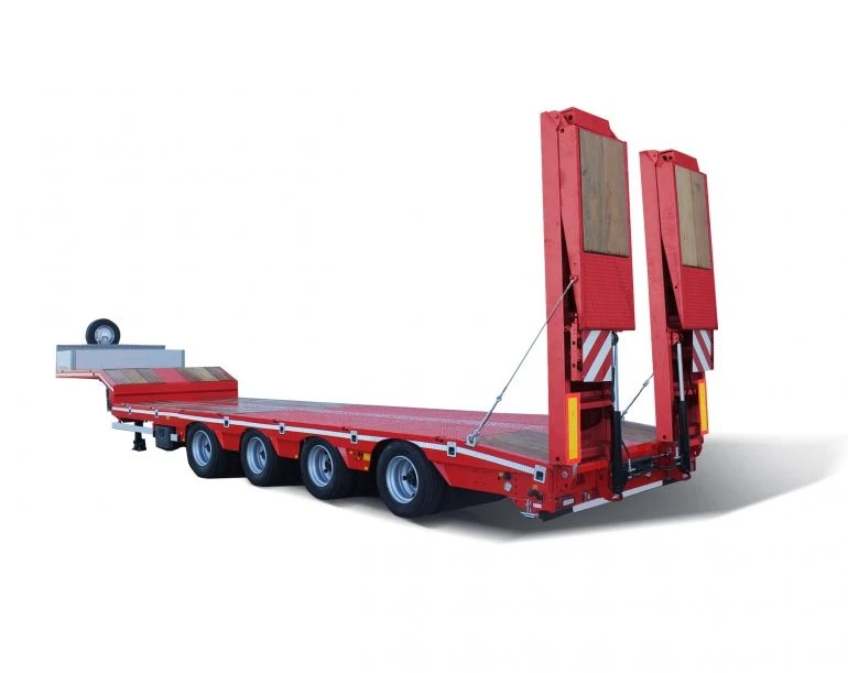Specialised, heavy-duty semi-trailer 985244