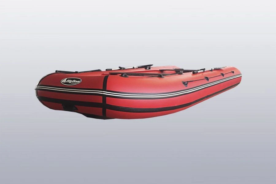 PVC inflatable boat "Big Boat". Transom boat with keel Varyag 420