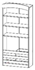 Rack for sports equipment, Art. SSt Fiz-01