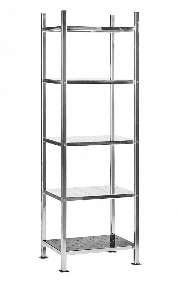 Stainless steel laboratory furniture for clean rooms "Crystal LAB" series, Viking LAB: rack, KR-ST